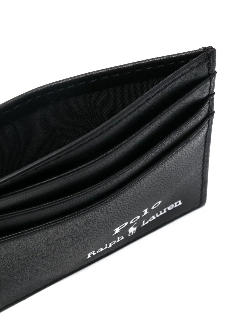 conjunto de cinto e porta-cartão com carimbo de logotipo