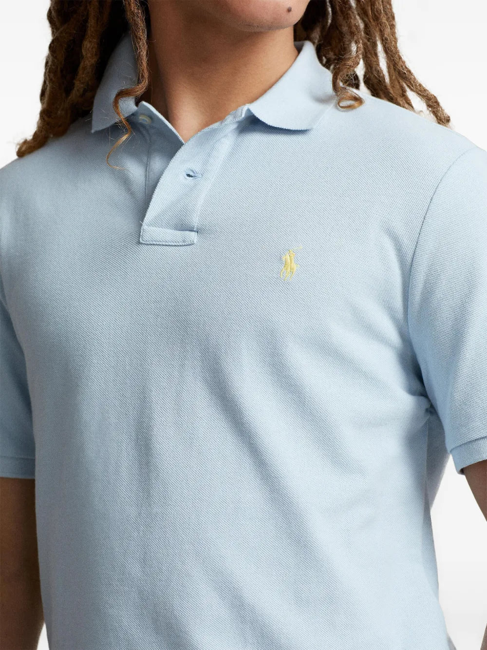 Camisa polo de algodão bordada Polo Pony