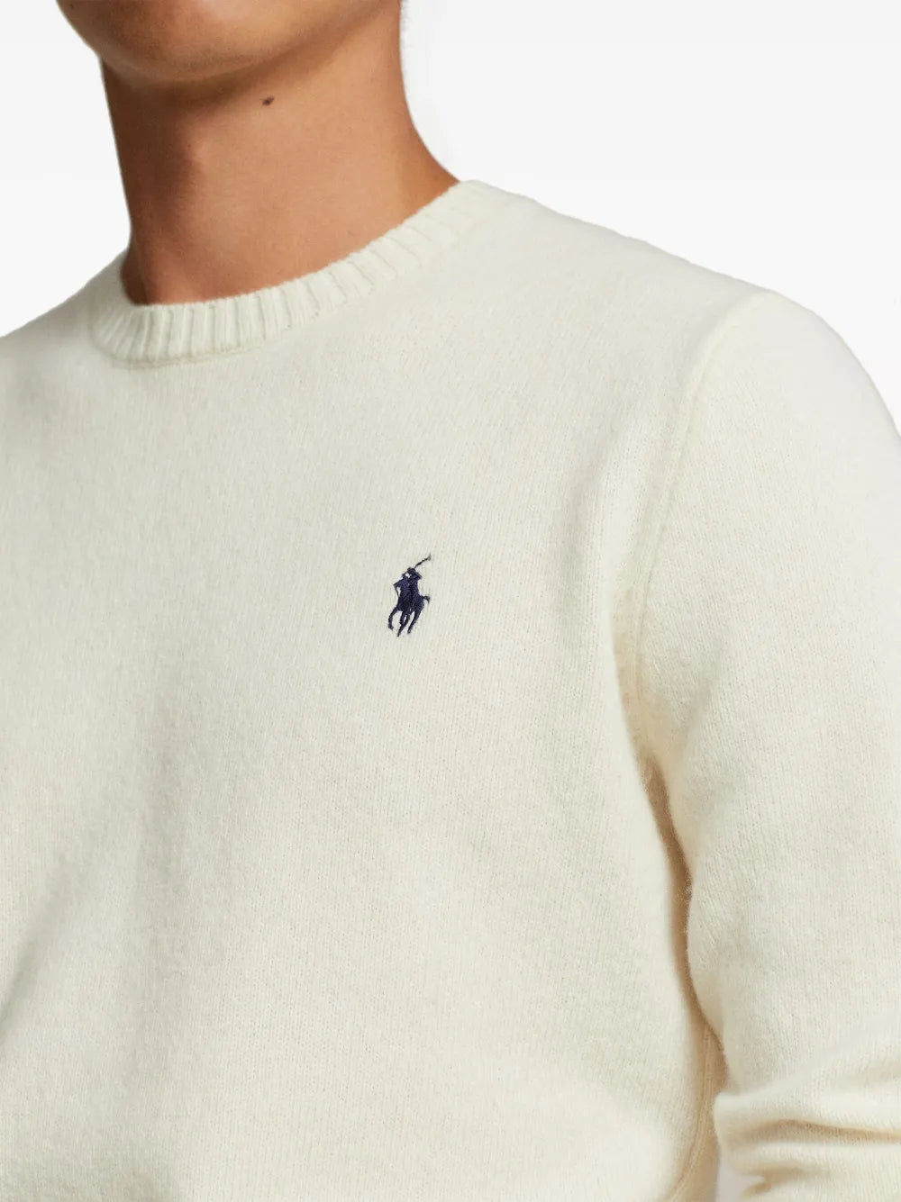 Blusa Polo Pony de lã mista