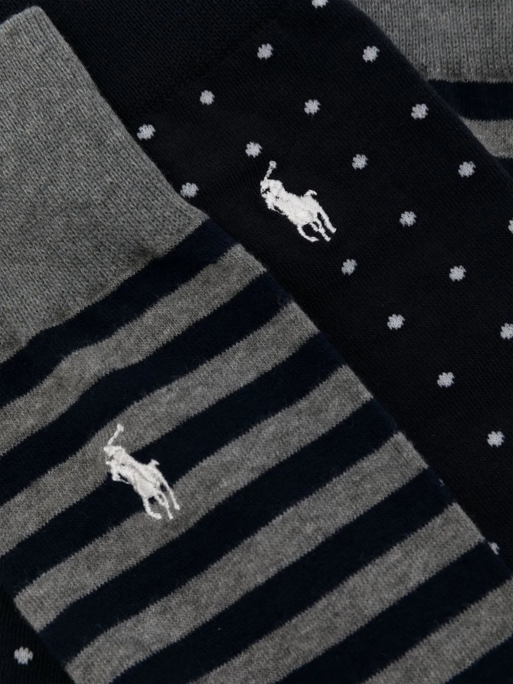 Meias Polo com motivo Pony (pacote com duas)