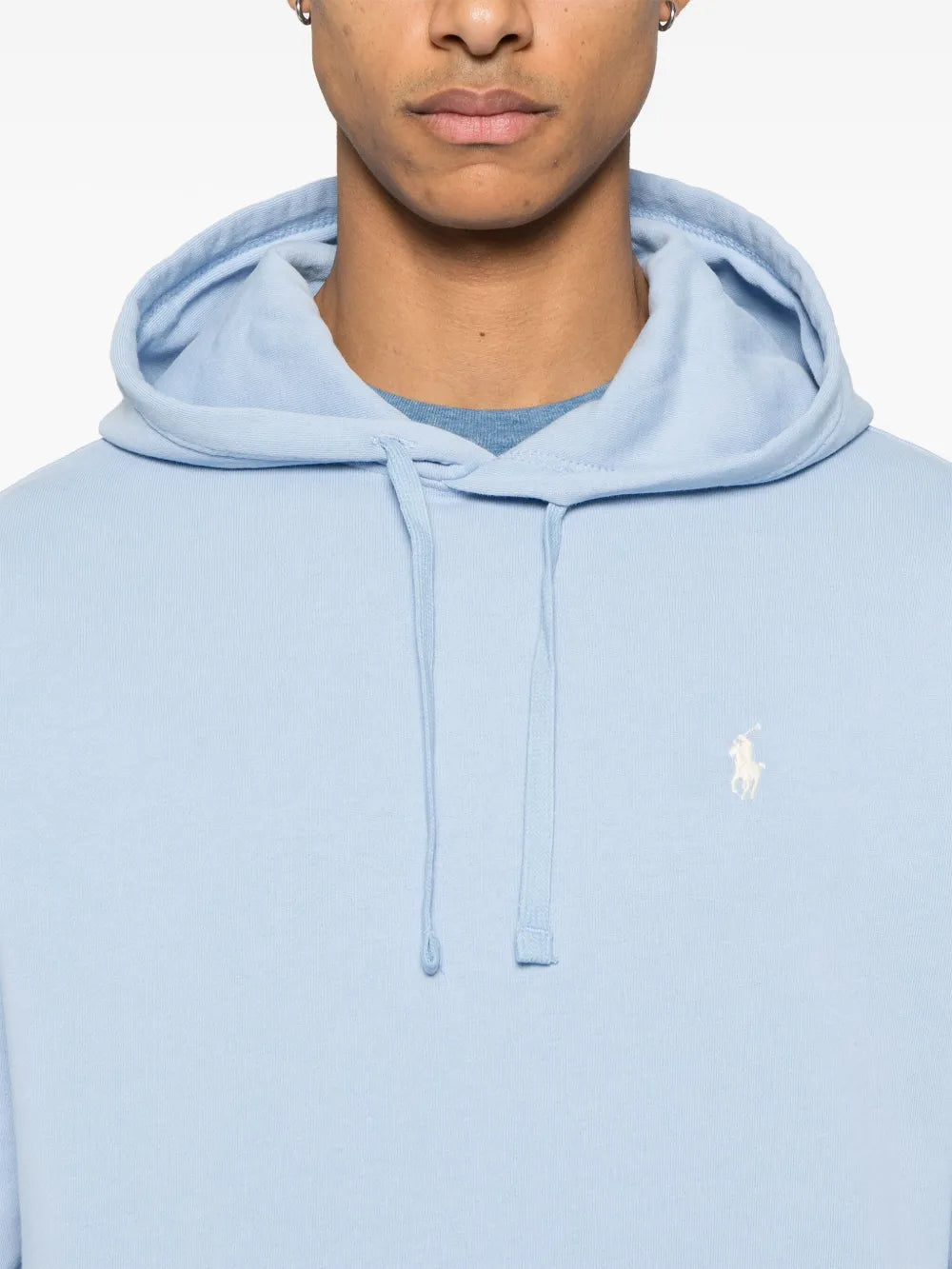 Moletom com capuz e estampa de polo e pônei