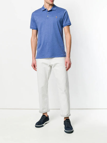 camisa polo com logotipo