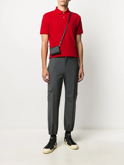 camisa polo bordada com logotipo