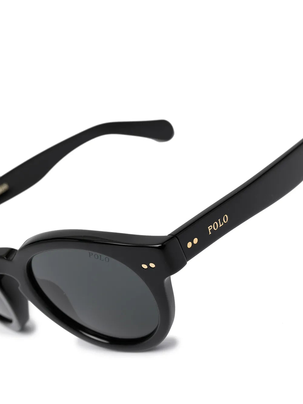 óculos de sol com armação redonda