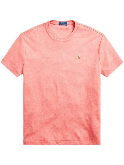 camiseta com logotipo bordado