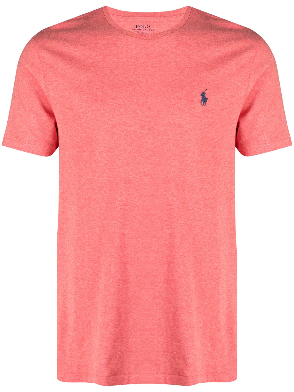 camiseta de algodão com logotipo bordado