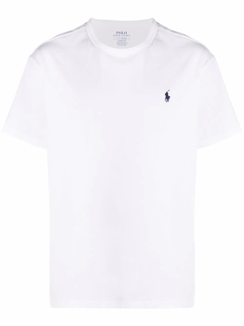 camiseta com logotipo bordado