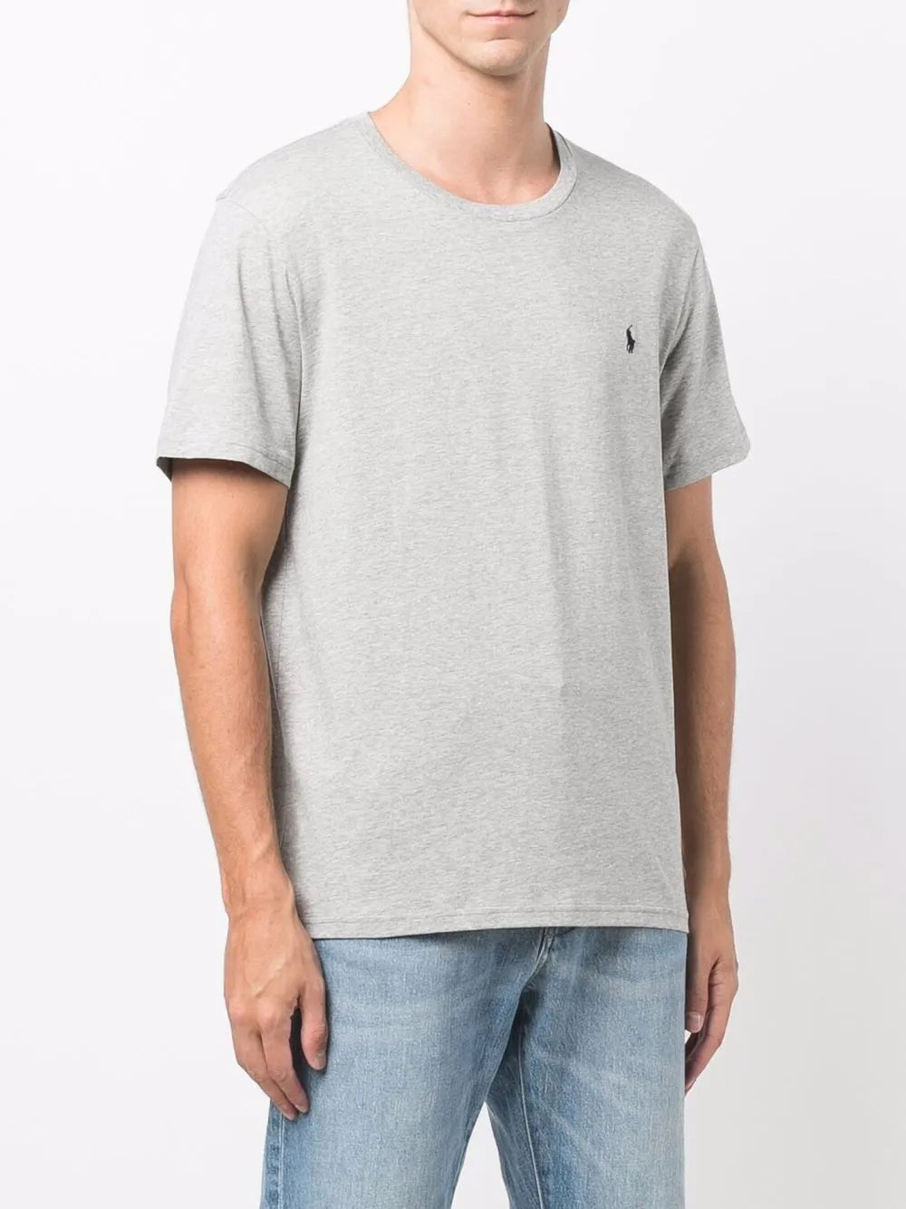 Camiseta de algodão bordada Polo Pony