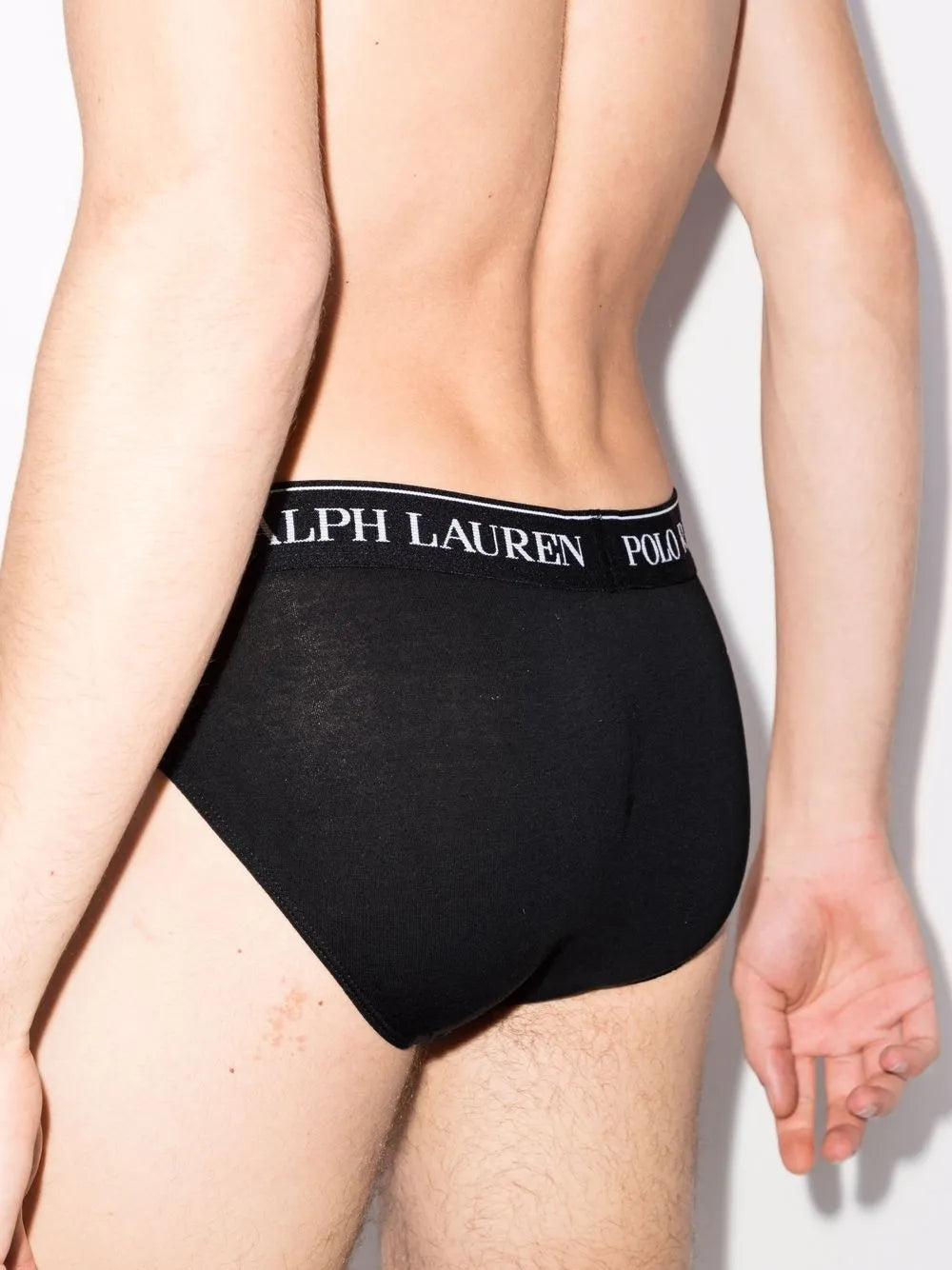 Pacote com 3 cuecas com cós e logotipo