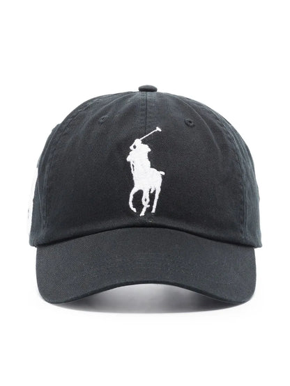 Boné de algodão bordado Polo Pony
