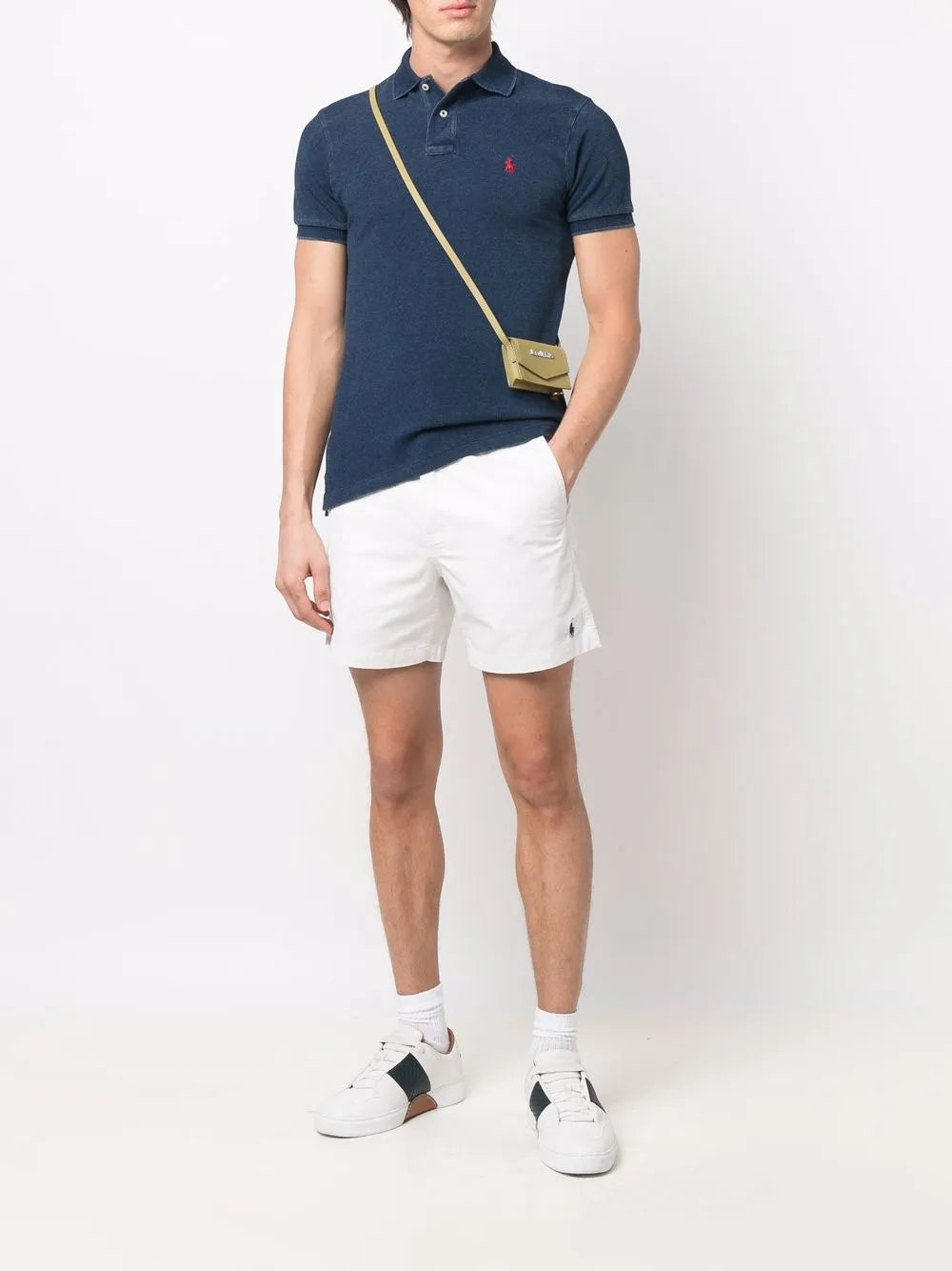 Shorts chino de algodão Polo Pony