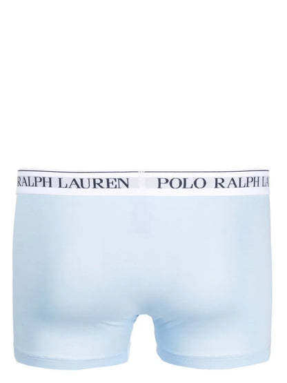 conjunto de 3 boxers com cós com logotipo