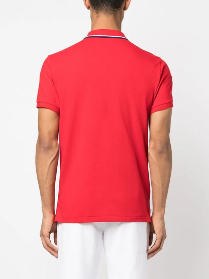 Camisa polo de algodão Triple-Pony