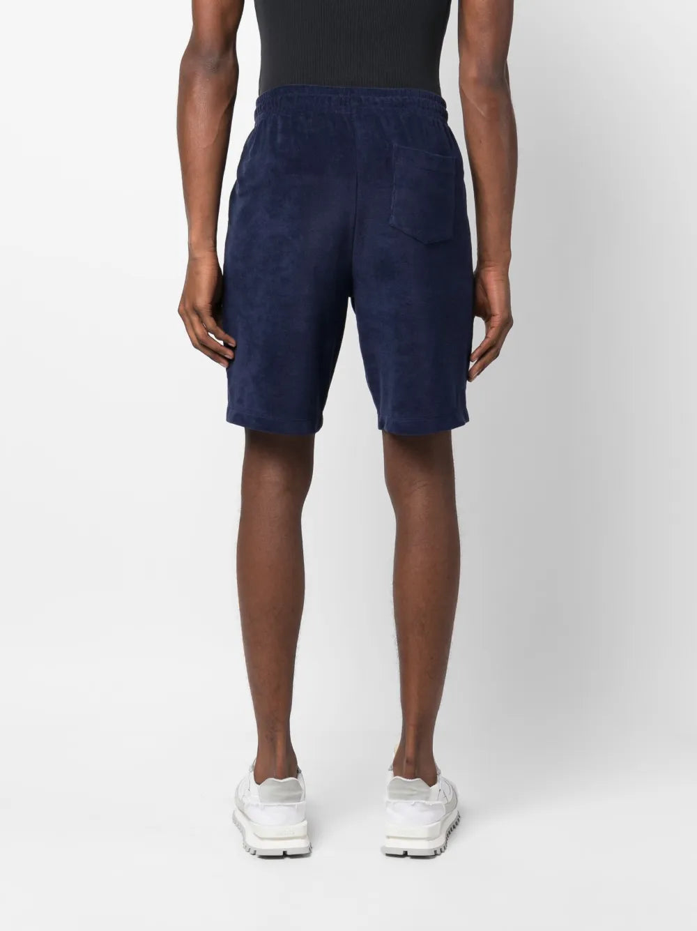 Shorts Terry com cordão na cintura