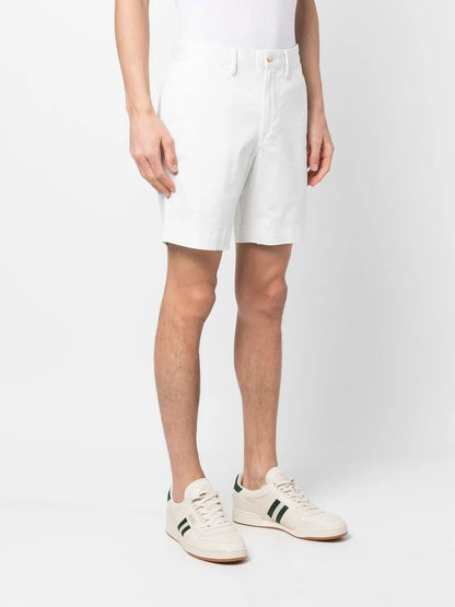shorts chino com patch de logotipo