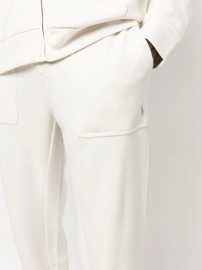 calças de moletom com cordão na cintura