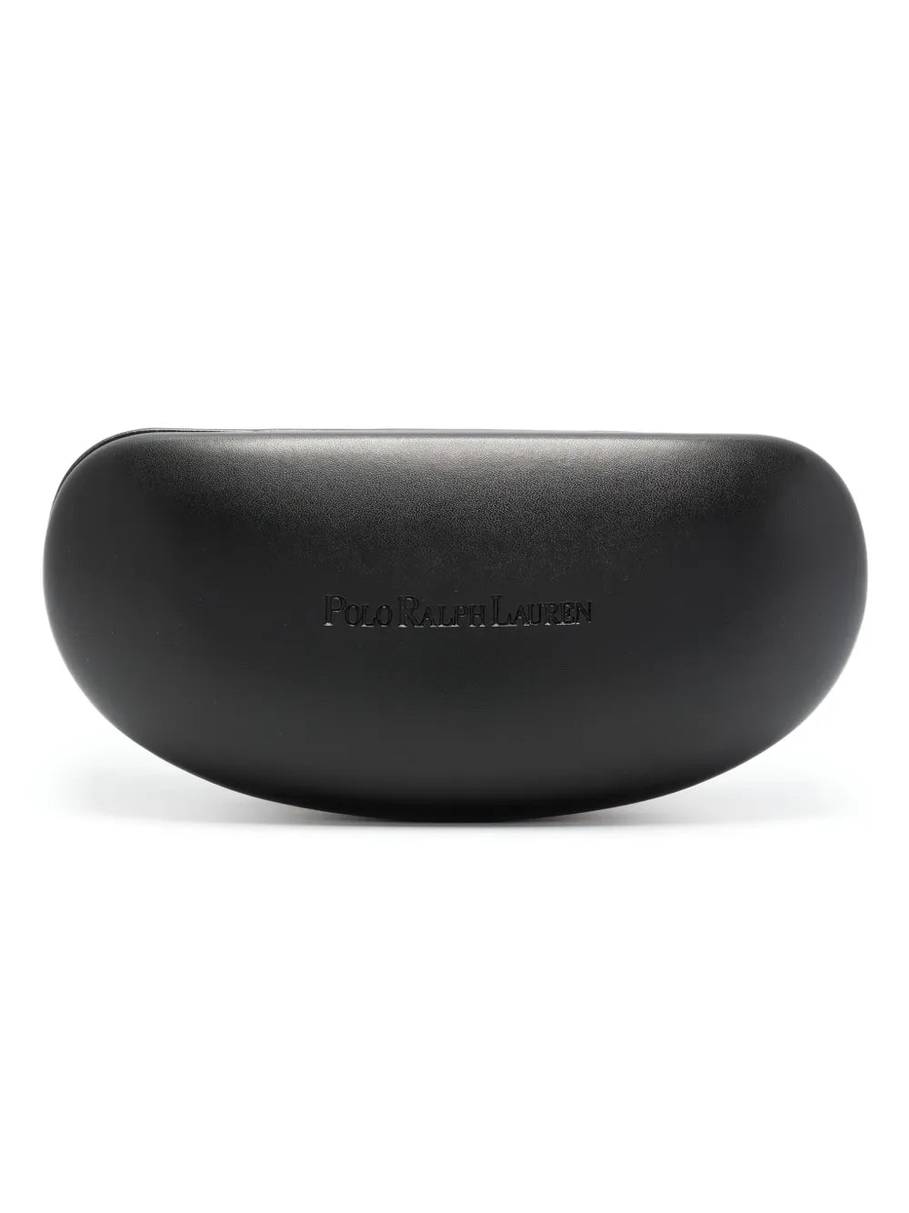 óculos de sol com armação redonda e logotipo gravado