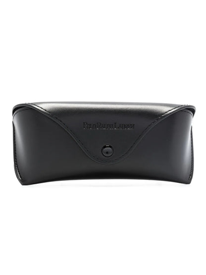 óculos de sol com armação redonda tartaruga