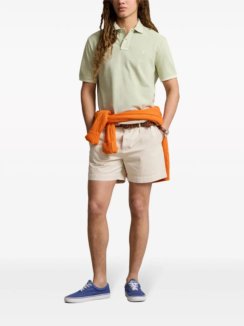 Camisa polo de algodão Polo Pony