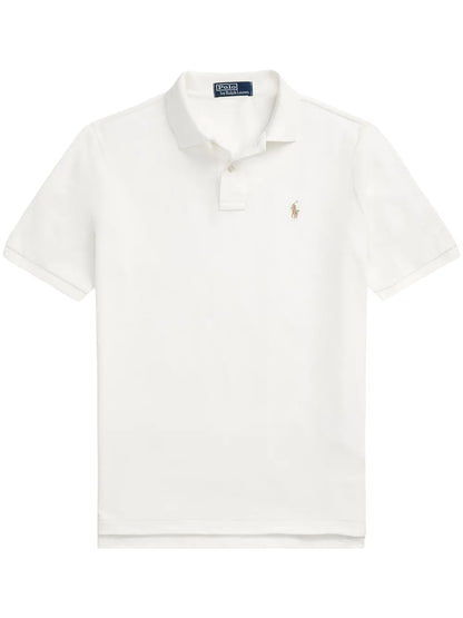 Camisa polo de algodão bordada Polo Pony
