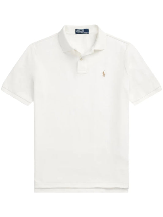 Camisa polo de algodão bordada Polo Pony