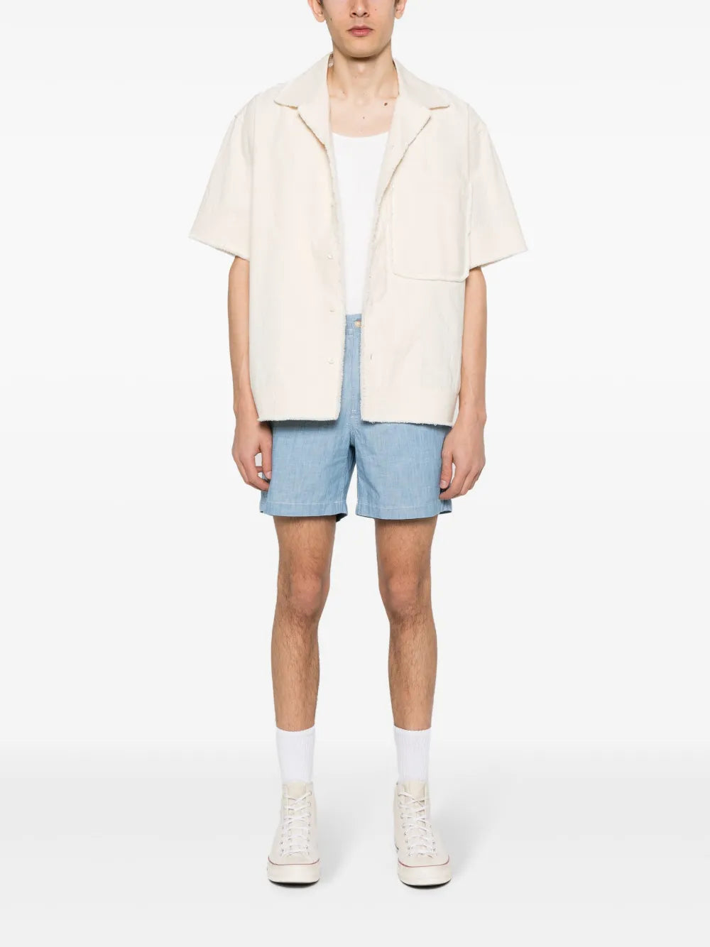 Shorts de algodão com motivo Polo Pony