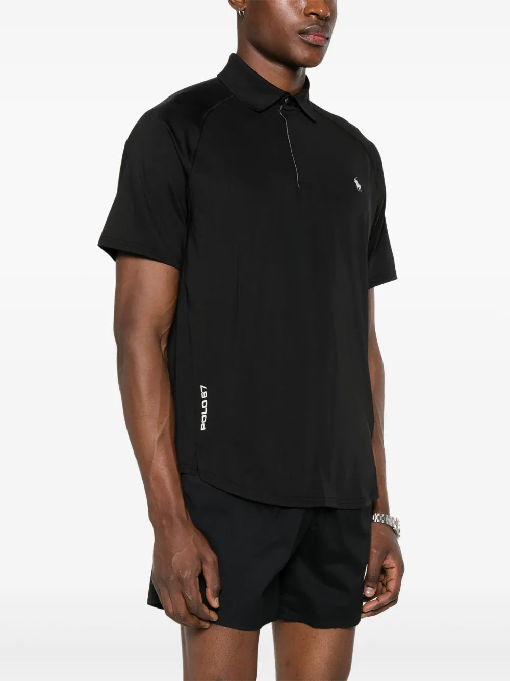 Camiseta Polo com estampa de pônei