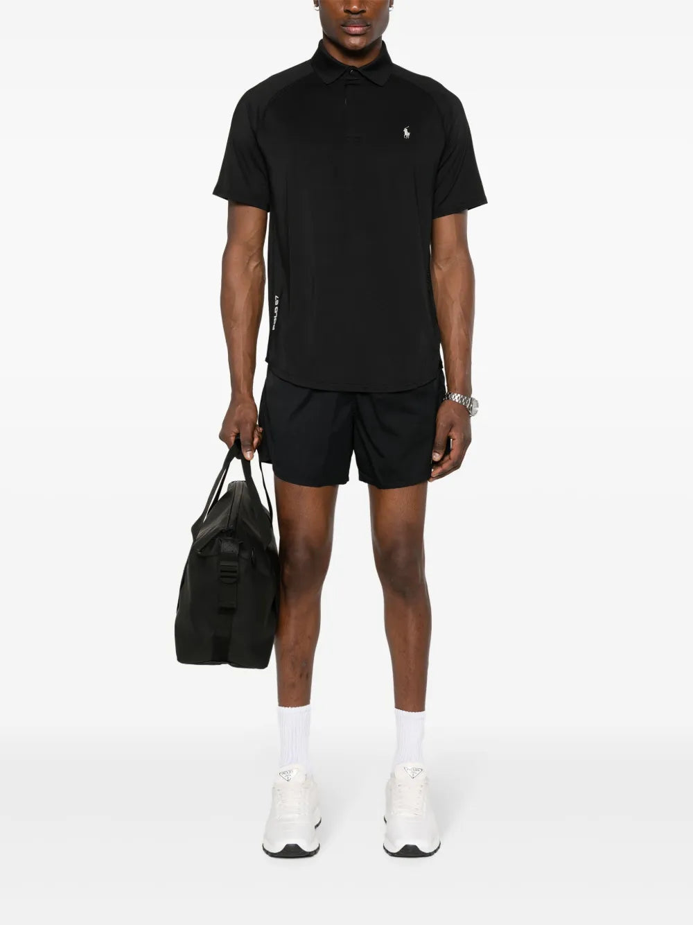 Camiseta Polo com estampa de pônei