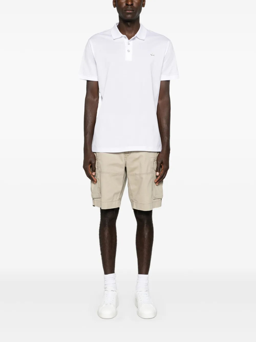 Shorts cargo de algodão gellar