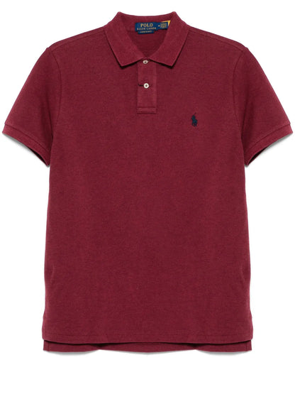 Camisa polo bordada com pônei Polo