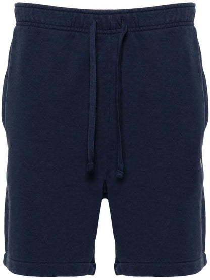 Shorts de corrida de algodão Polo Pony