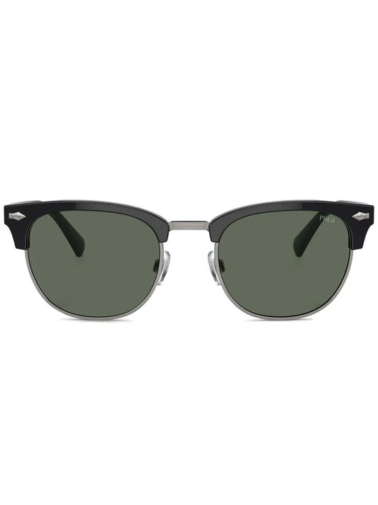 Óculos de sol com armação redonda PH4217