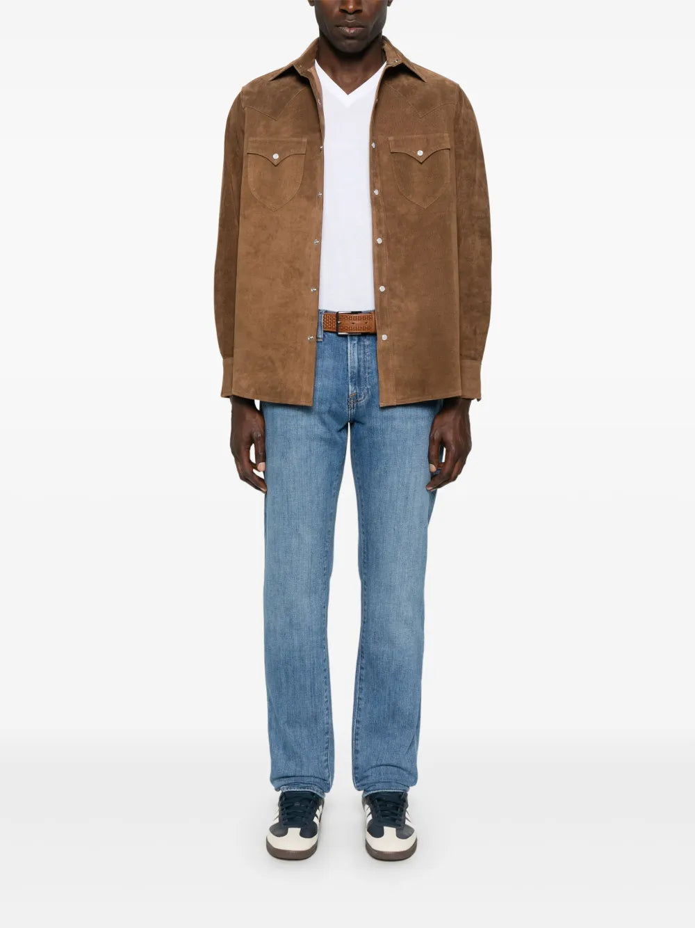 Camiseta com decote em V (pacote com três)