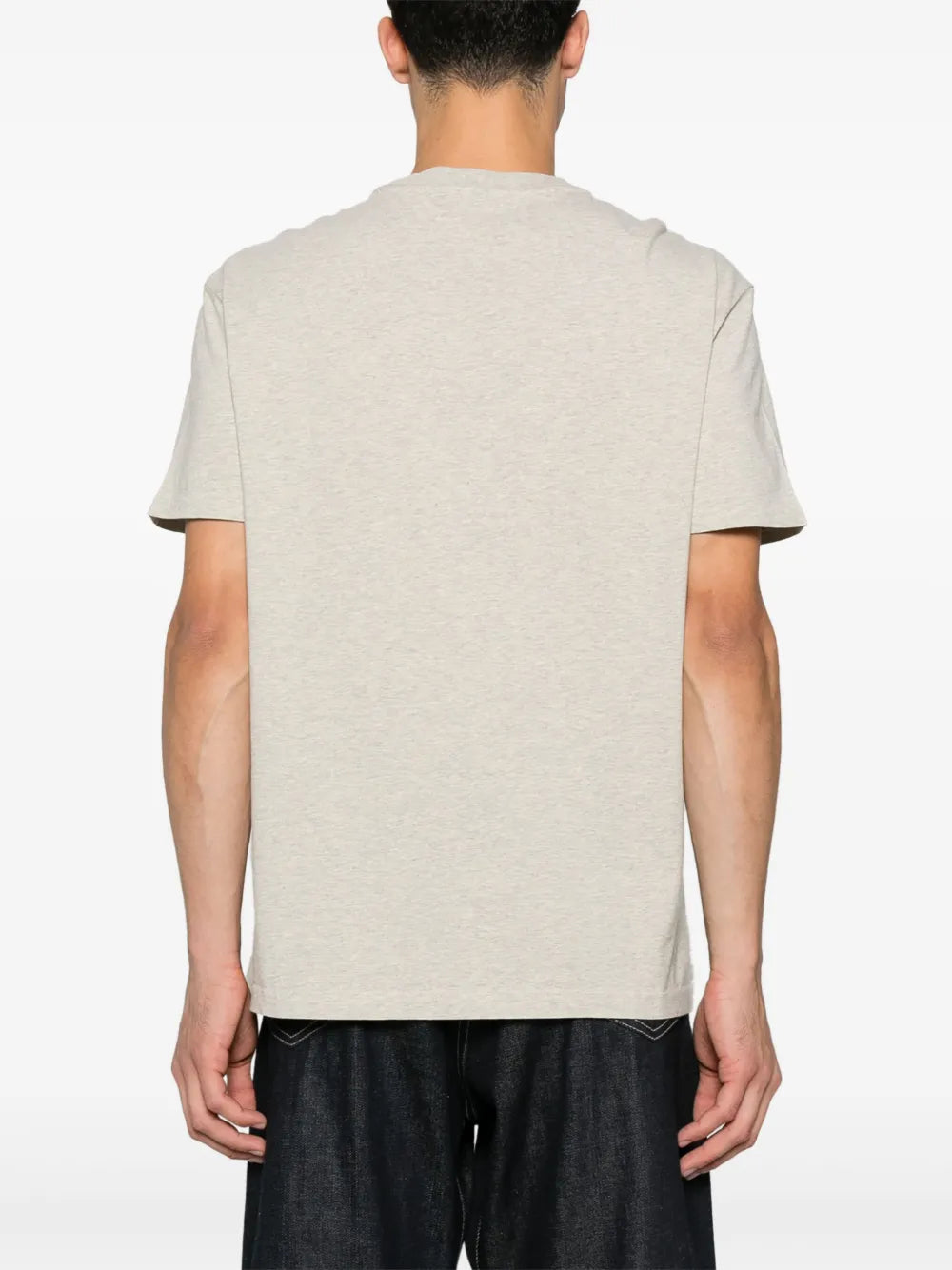 camiseta com estampa de logotipo