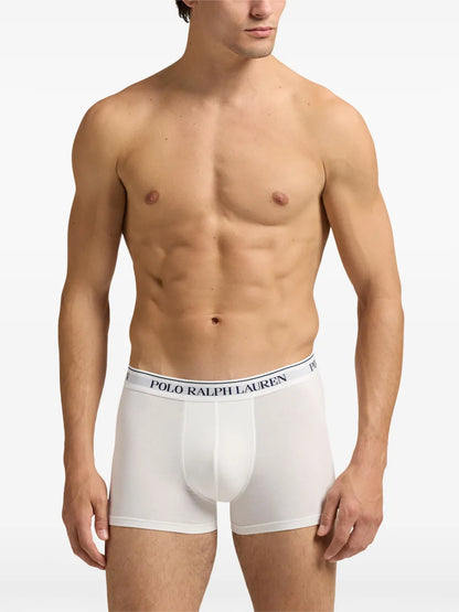 boxers com logotipo (conjunto de cinco)