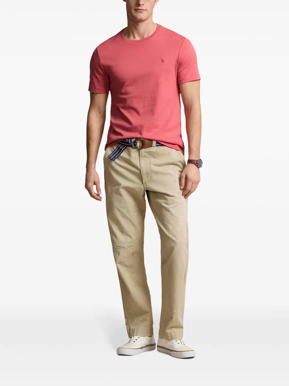 Camiseta de algodão Polo Pony