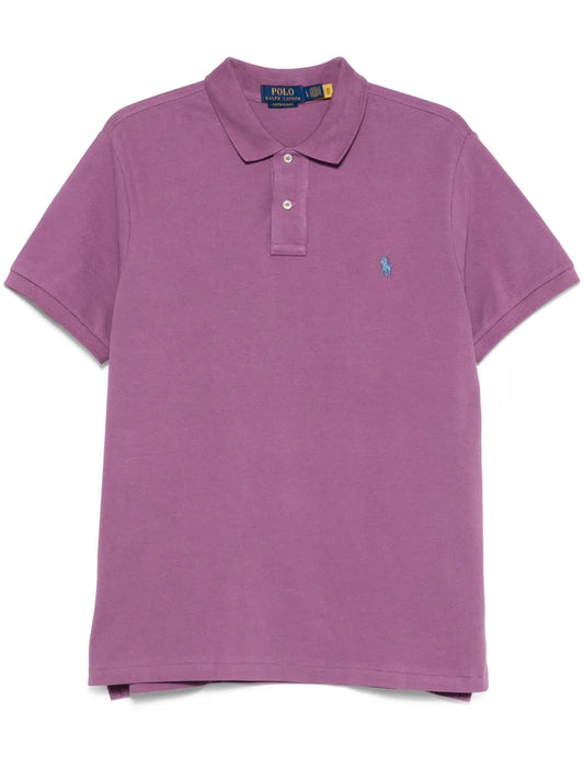 Camisa polo bordada com pônei Polo