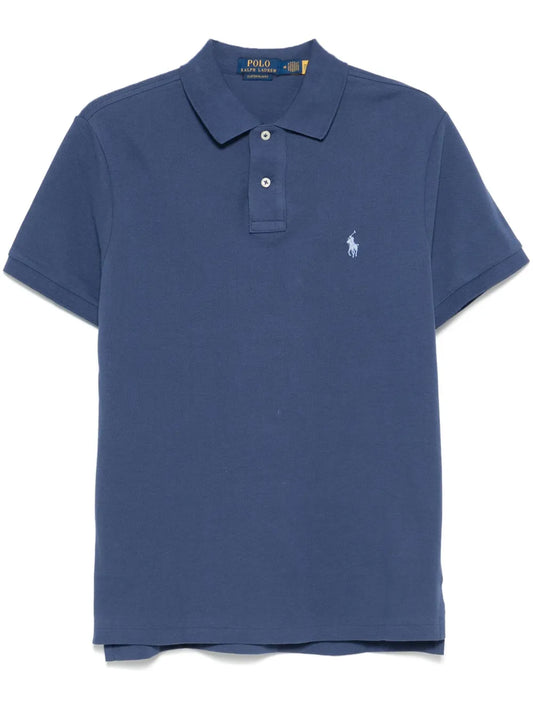 Camisa polo bordada com pônei Polo