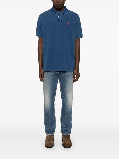 camisa polo de manga curta