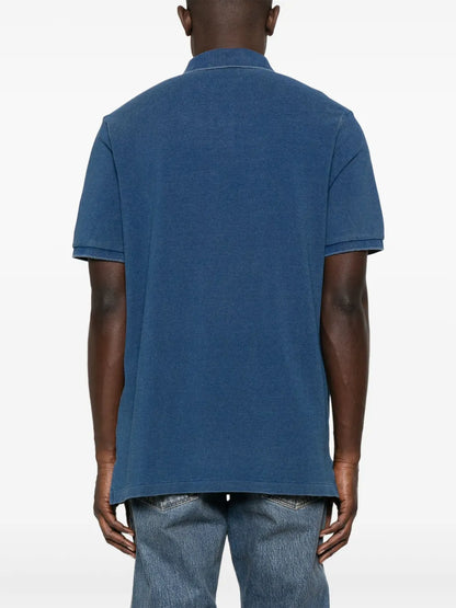 camisa polo de manga curta