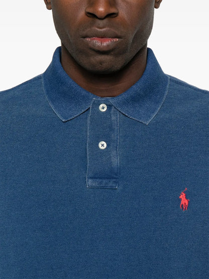 camisa polo de manga curta