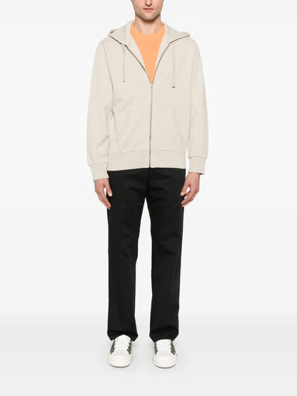 camiseta de algodão com gola redonda