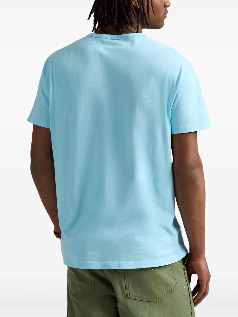 camiseta com estampa de logotipo