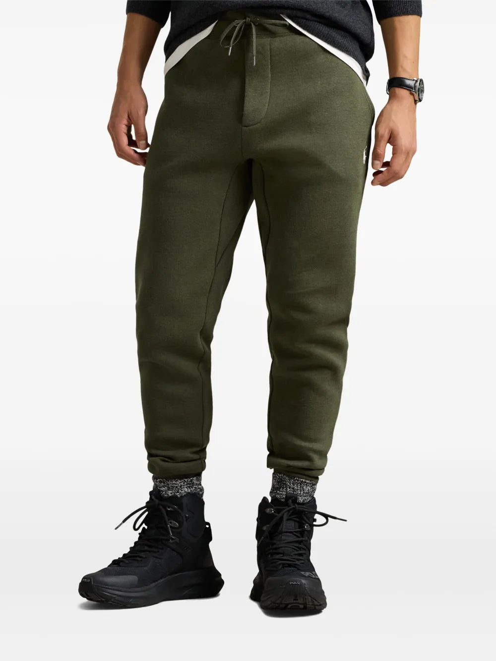 Calça esportiva bordada Polo Pony