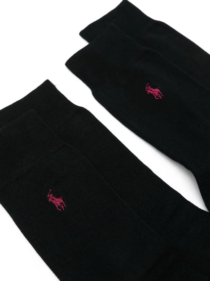 Meias Polo com motivo Pony (pacote com duas)