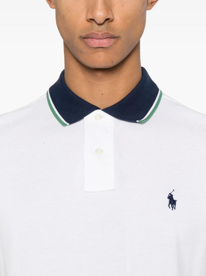 Camisa polo de malha