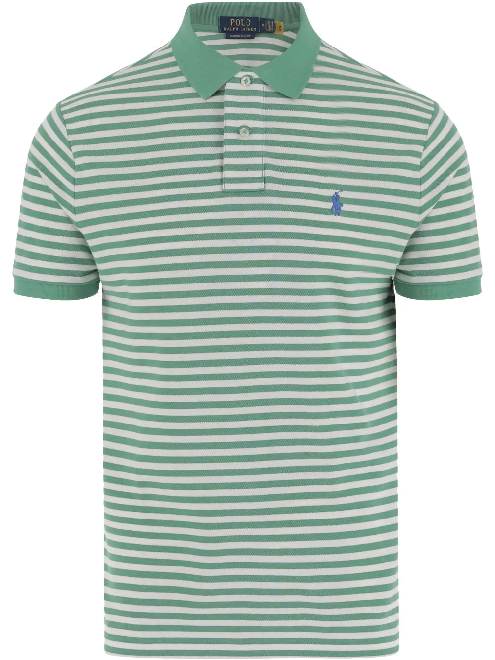 camisa polo de algodão