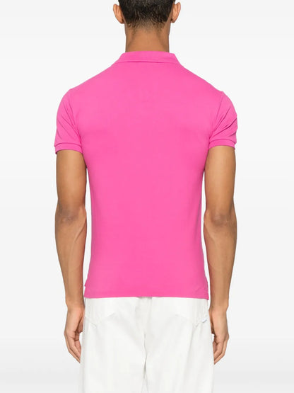 Camisa polo bordada com pônei Polo