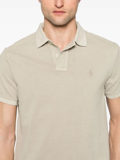 Camisa polo bordada com pônei Polo