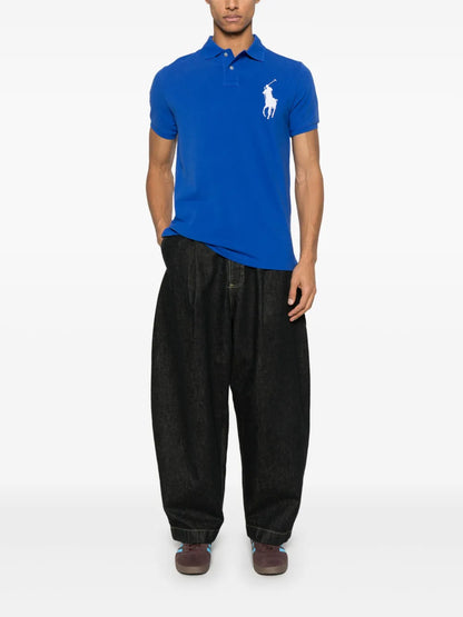 Camisa polo bordada com pônei Polo